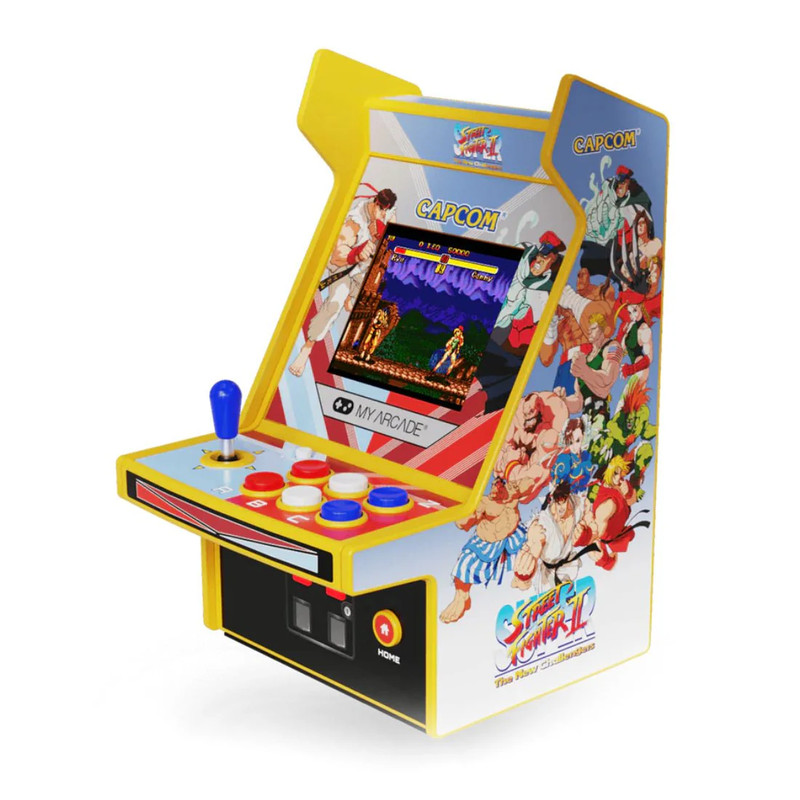 My Arcade Super Street Fighter II Micro Player Pro Game Arcade - جهاز ألعاب